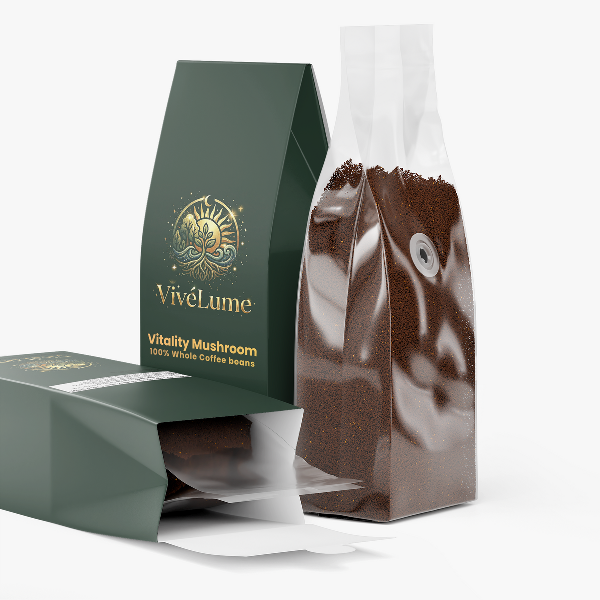 Vitality Mushroom Coffee – Medium Roast