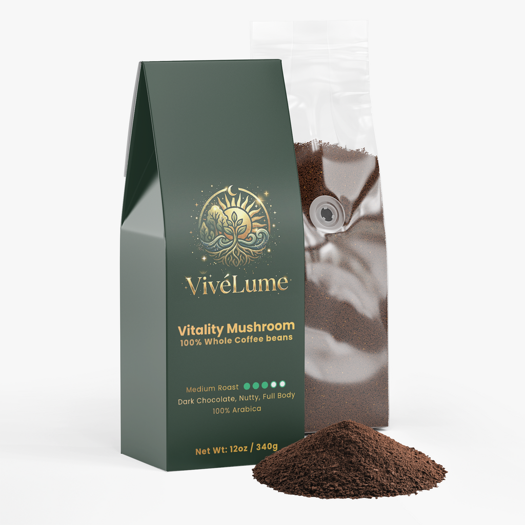 Vitality Mushroom Coffee – Medium Roast