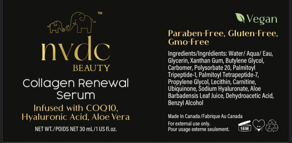 Peptide Face Serum with CoQ10