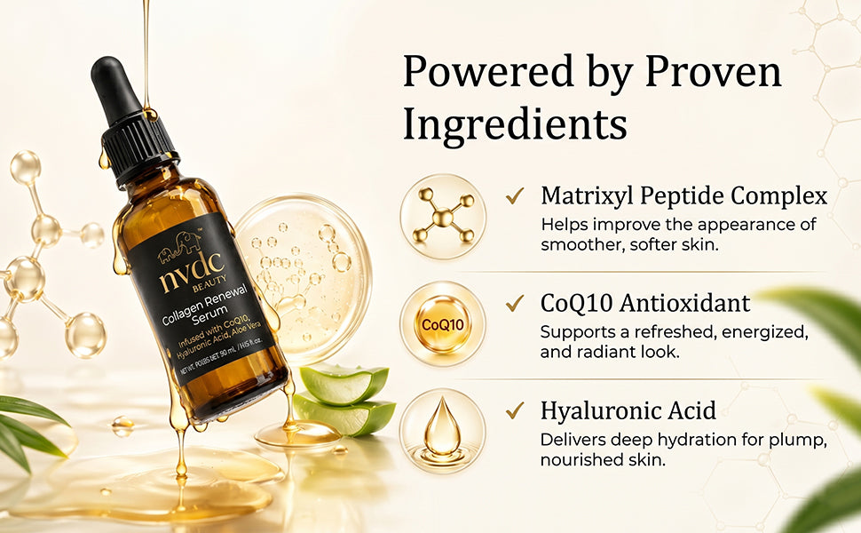 Peptide Face Serum with CoQ10
