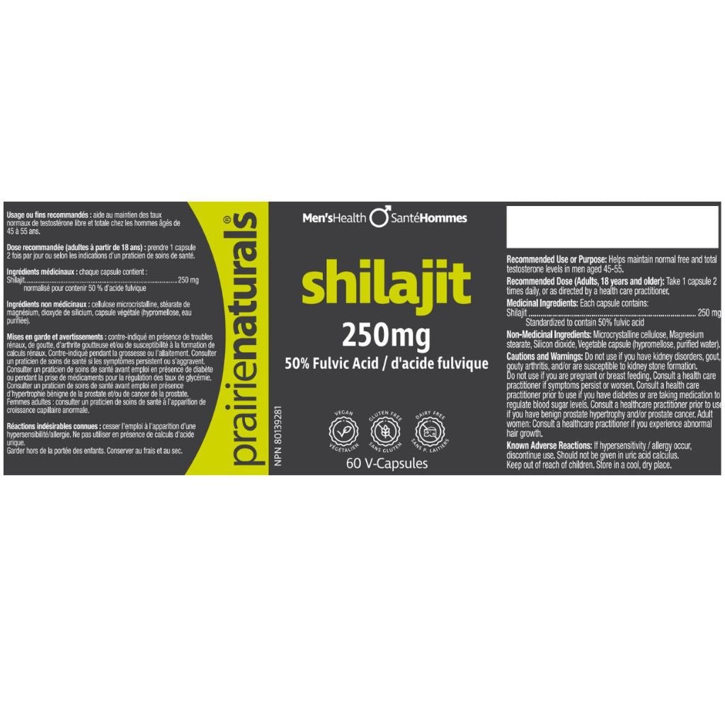 Shilajit Capsules, 250 mg