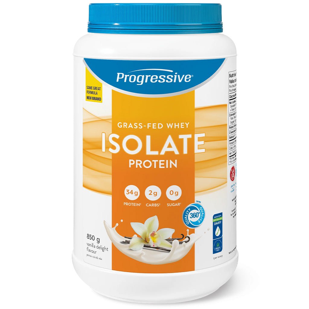 Grass-Fed Whey Isolate Protein, 850 g