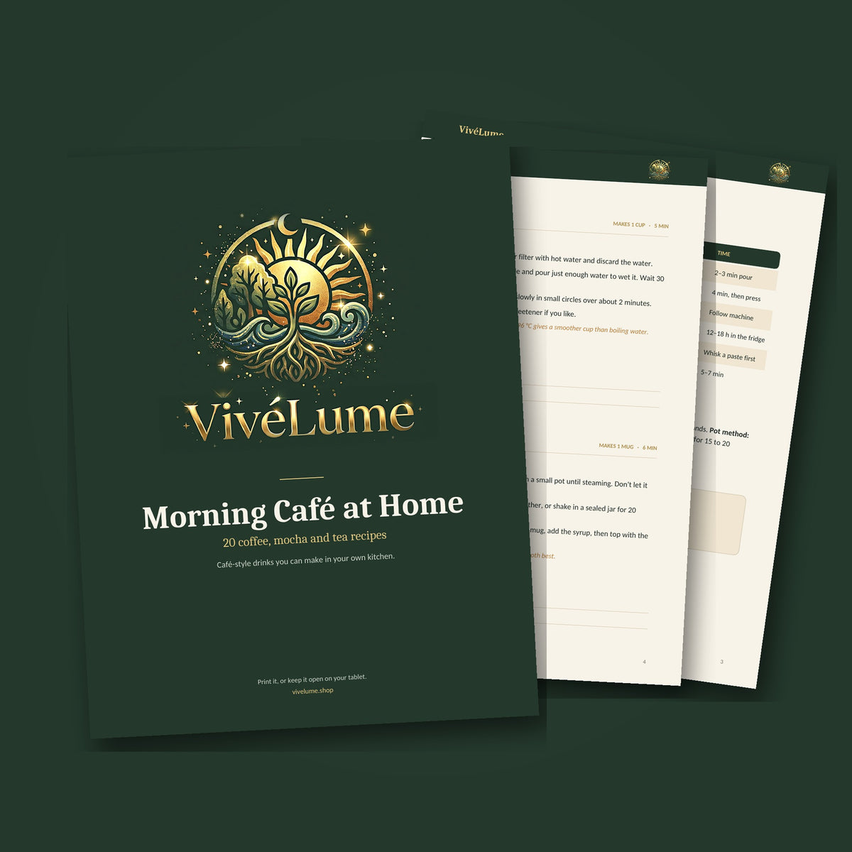 Morning Café at Home